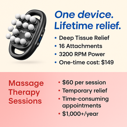 Arcova PulseDrive — The 16-Head Muscle Recovery Machine