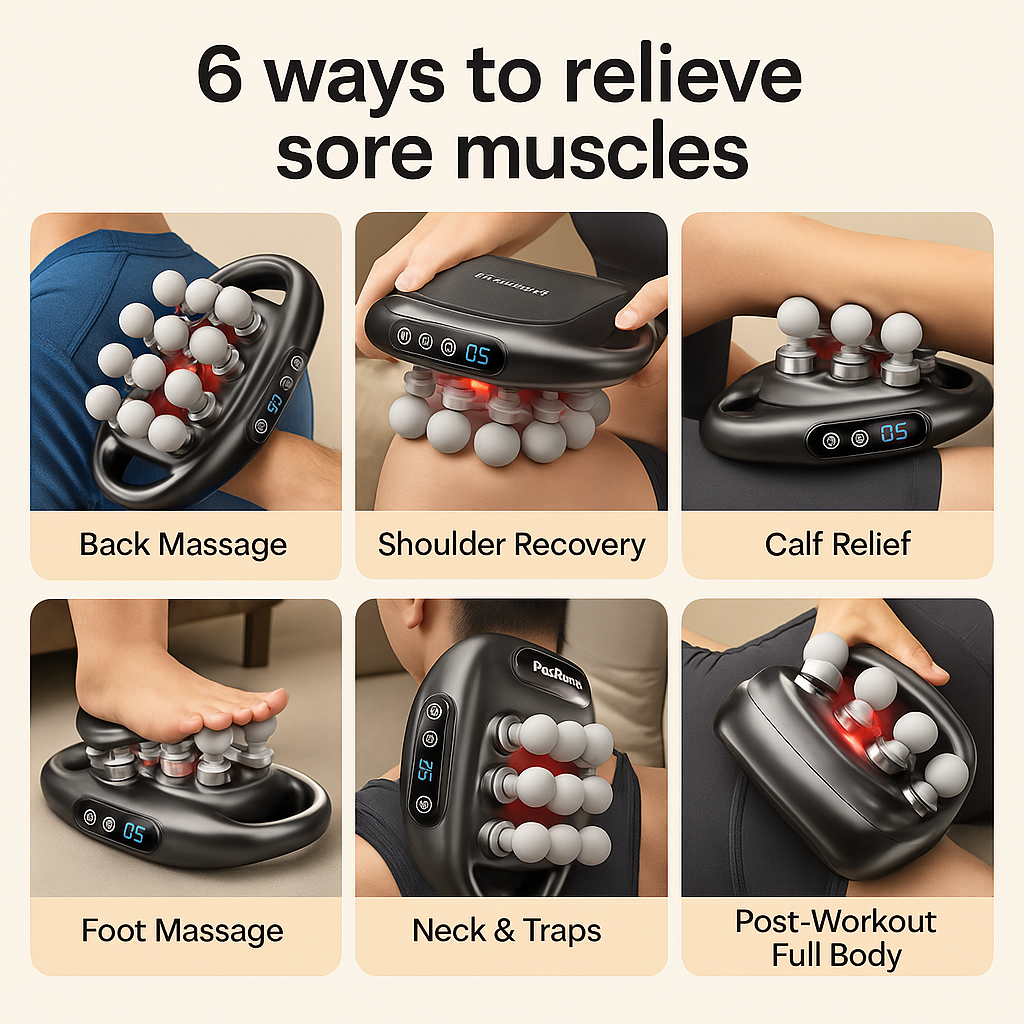 Arcova PulseDrive — The 16-Head Muscle Recovery Machine