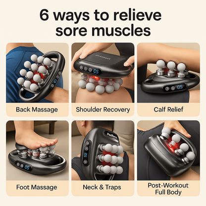 Arcova PulseDrive — The 16-Head Muscle Recovery Machine