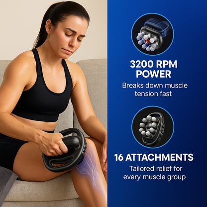 Arcova PulseDrive — The 16-Head Muscle Recovery Machine